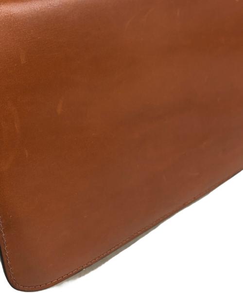 CELINE（セリーヌ）CELINE (セリーヌ) トリンオフフショルダーバッグ キャメルの古着・服飾アイテム