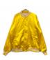 Champion（チャンピオン）の古着「satin jacket」｜イエロー