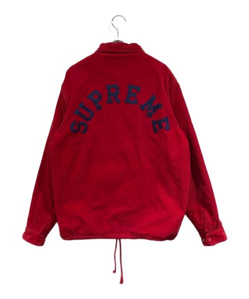 SUPREME（シュプリーム）Supreme (シュプリーム) コーデュロイジャケット レッド サイズ:SIZE Mの古着・服飾アイテム
