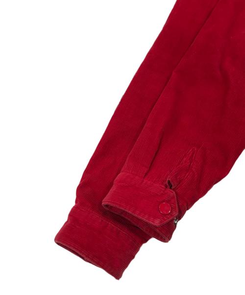 SUPREME（シュプリーム）Supreme (シュプリーム) コーデュロイジャケット レッド サイズ:SIZE Mの古着・服飾アイテム