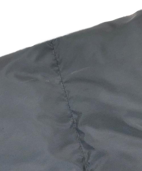 SUPREME（シュプリーム）Supreme (シュプリーム) Stripe Panel Down Jacket ブラック×イエロー サイズ:SIZE Lの古着・服飾アイテム