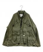 WTAPSダブルタップス）の古着「MODULAR モジュラージャケット」｜カーキ