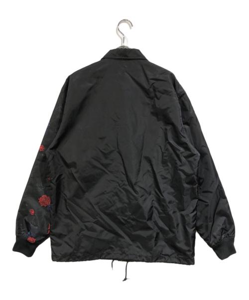 YOHJI YAMAMOTO（ヨウジヤマモト）YOHJI YAMAMOTO (ヨウジヤマモト) New Era (ニューエラ) コーチジャケット ブラック サイズ:SIZE Lの古着・服飾アイテム