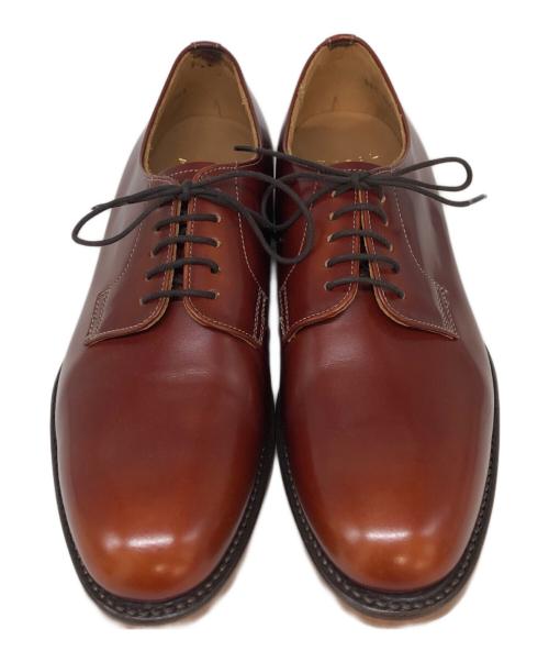 REGAL（リーガル）REGAL (リーガル) 外羽根プレーントゥマニッシュシューズ ブラウン サイズ:SIZE 24 1/2の古着・服飾アイテム