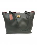 COACHコーチ）の古着「ウィロウトートバッグ」｜グリーン