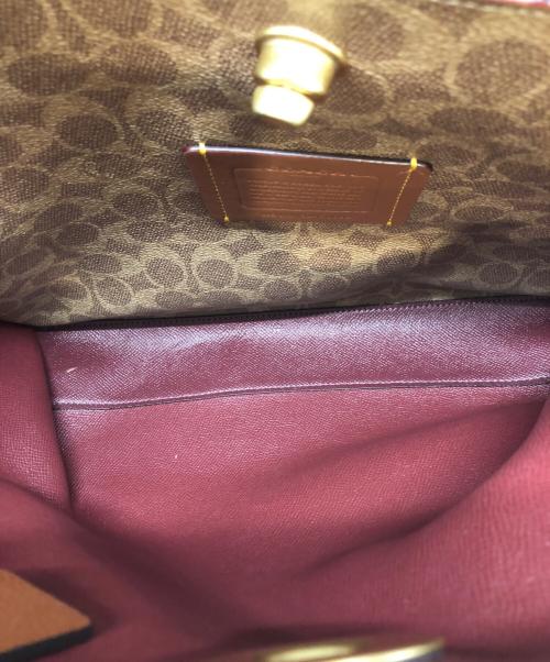 COACH（コーチ）COACH (コーチ) ウィロウトートバッグ グリーンの古着・服飾アイテム