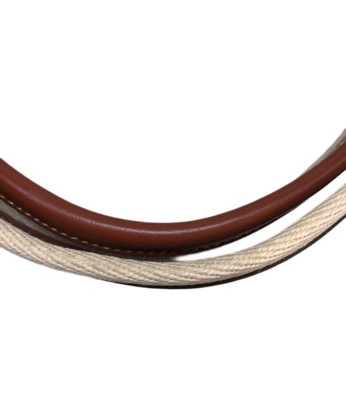 Chloe（クロエ）Chloe (クロエ) ウッディミディアムトートバッグ ベージュの古着・服飾アイテム