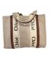 Chloe（クロエ）の古着「ウッディミディアムトートバッグ」｜ベージュ