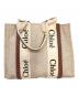 Chloe (クロエ) ウッディミディアムトートバッグ ベージュ：30000円
