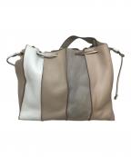 TOD'Sトッズ）の古着「TSC SACCA MICRO BAG LP46」｜ホワイト×ベージュ