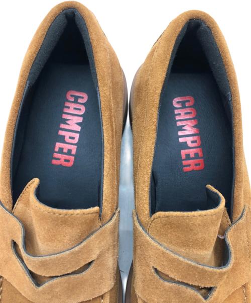 CAMPER（カンペール）CAMPER (カンペール) スエードローファー キャメル サイズ:SIZE 42の古着・服飾アイテム