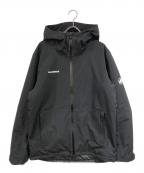 MAMMUTマムート）の古着「リナード ハードシェル サーモ フーデッド ジャケット」｜ブラック