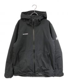 MAMMUT（マムート）の古着「リナード ハードシェル サーモ フーデッド ジャケット」｜ブラック