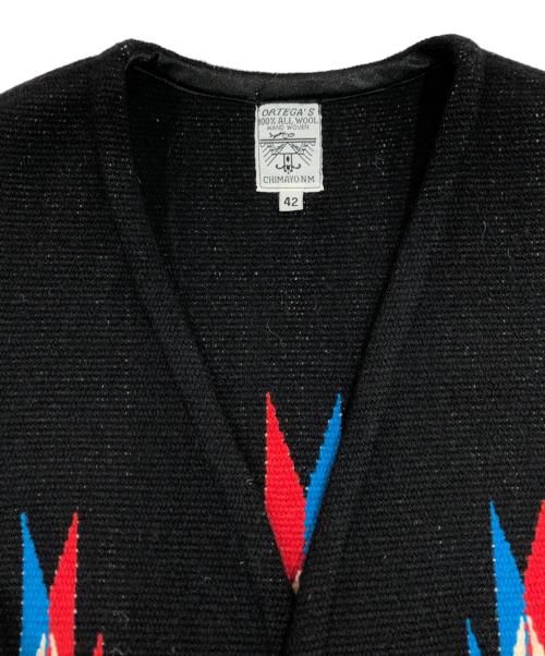 ORTEGA's（オルテガ）ORTEGA'S (オルテガ) チマヨベスト ブラック サイズ:SIZE 42の古着・服飾アイテム