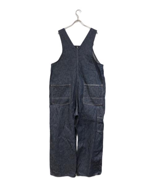 PAY DAY（ペイデイ）PAY DAY (ペイデイ) FRONT OPEN OVERALL インディゴ サイズ:SIZE 40の古着・服飾アイテム