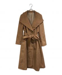 ROPE（ロペ）の古着「プレミアムカシミヤ ロングコート」｜キャメル