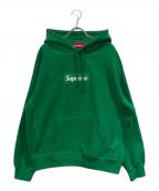 SUPREMEシュプリーム）の古着「Box Logo Hooded Sweatshirt」｜グリーン