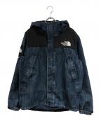 THE NORTH FACE×SUPREMEザ ノース フェイス×シュプリーム）の古着「Denim dot shot jacket」｜インディゴ