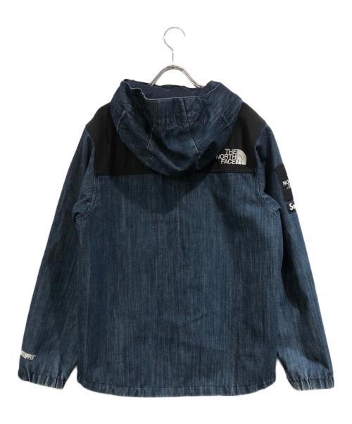 THE NORTH FACE（ザ ノース フェイス）THE NORTH FACE (ザ ノース フェイス) Supreme (シュプリーム) Denim dot shot jacket インディゴ サイズ:SIZE Mの古着・服飾アイテム