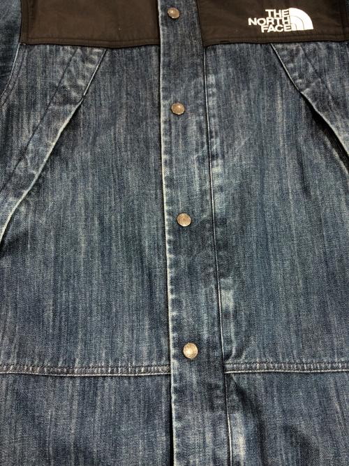 THE NORTH FACE（ザ ノース フェイス）THE NORTH FACE (ザ ノース フェイス) Supreme (シュプリーム) Denim dot shot jacket インディゴ サイズ:SIZE Mの古着・服飾アイテム