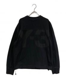 Y-3（ワイスリー）の古着「CLASSIC HEAVY PIQUE CREW SWEATSHIRT L」｜ブラック