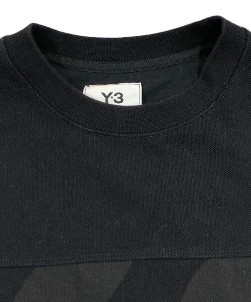 Y-3（ワイスリー）Y-3 (ワイスリー) CLASSIC HEAVY PIQUE CREW SWEATSHIRT L ブラック サイズ:SIZE XSの古着・服飾アイテム