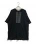 Yohji Yamamoto pour homme（ヨウジヤマモト プールオム）の古着「ヘンリーネックカットソー」｜ブラック