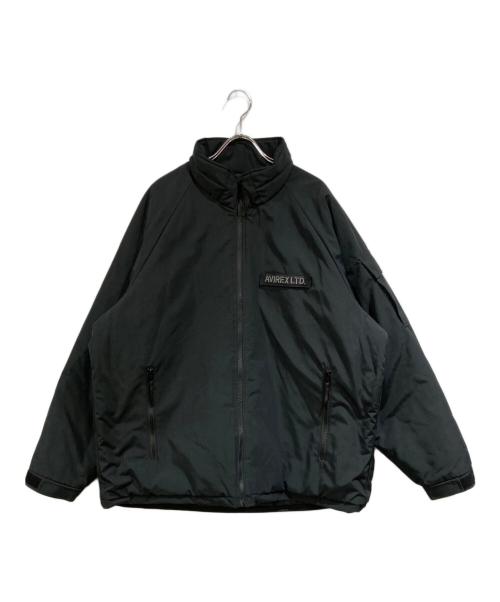 AVIREX（アヴィレックス）AVIREX (アヴィレックス) 中綿ジャケット ブラック サイズ:SIZE 2XLの古着・服飾アイテム