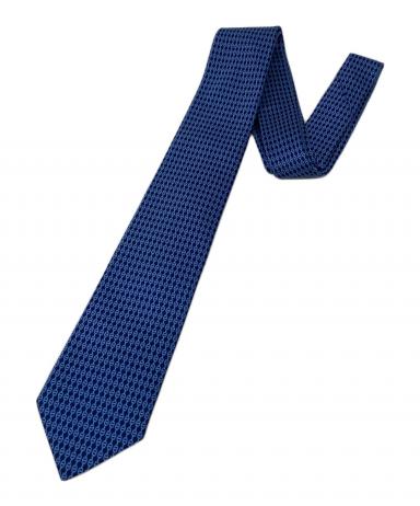 中古・古着通販】HERMES (エルメス) ヘヴィシルクネクタイ ネイビー