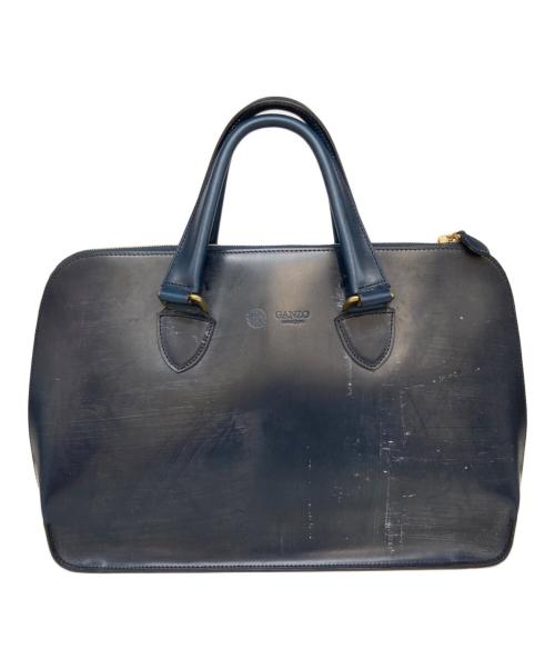 GANZO（ガンゾ）GANZO (ガンゾ) BRIDLEブリーフケース ブルーの古着・服飾アイテム