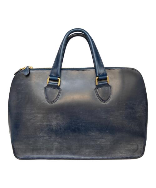 GANZO（ガンゾ）GANZO (ガンゾ) BRIDLEブリーフケース ブルーの古着・服飾アイテム