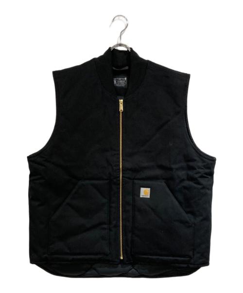 CarHartt（カーハート）CarHartt (カーハート) ダックベスト ブラック サイズ:SIZE XLの古着・服飾アイテム