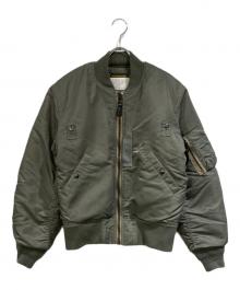 waiper（ワイパー）の古着「B-15D MODフライトジャケット」｜グリーン
