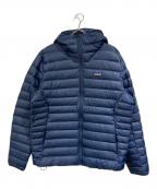 Patagoniaパタゴニア）の古着「DOWN SWEATER HOODY」｜ネイビー