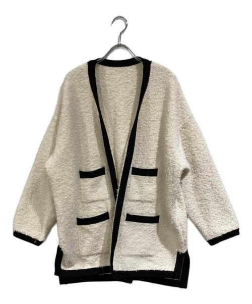 ADORE（アドーア）ADORE (アドーア) ツィーディーニット ホワイト サイズ:SIZE 38の古着・服飾アイテム