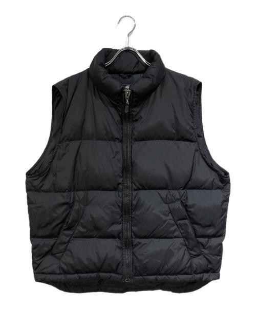 Eddie Bauer（エディーバウアー）Eddie Bauer (エディーバウアー) ダウンベスト ブラック サイズ:SIZE Mの古着・服飾アイテム