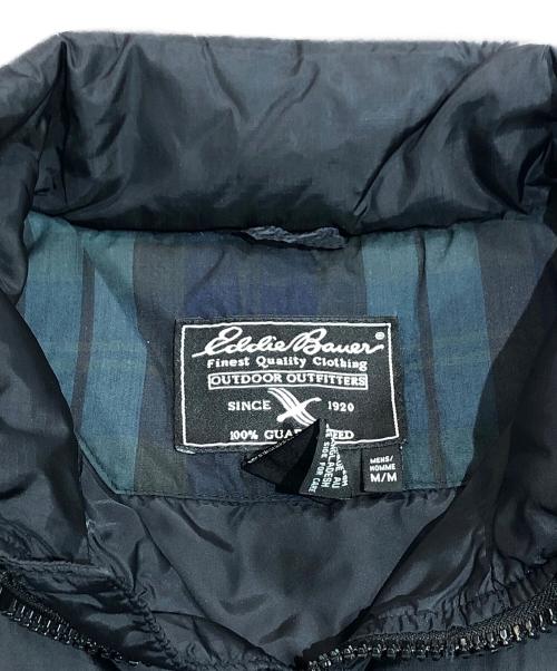 Eddie Bauer（エディーバウアー）Eddie Bauer (エディーバウアー) ダウンベスト ブラック サイズ:SIZE Mの古着・服飾アイテム
