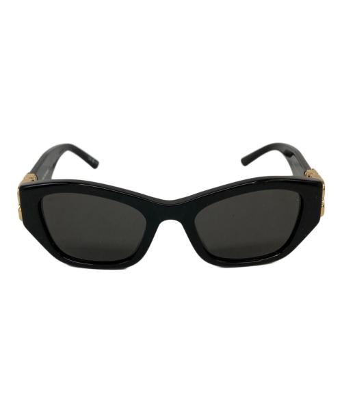 BALENCIAGA（バレンシアガ）BALENCIAGA (バレンシアガ) スクエアフレームサングラス/BBロゴ ブラック サイズ:SIZE 53☐21-140の古着・服飾アイテム