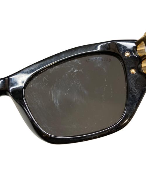 BALENCIAGA（バレンシアガ）BALENCIAGA (バレンシアガ) スクエアフレームサングラス/BBロゴ ブラック サイズ:SIZE 53☐21-140の古着・服飾アイテム