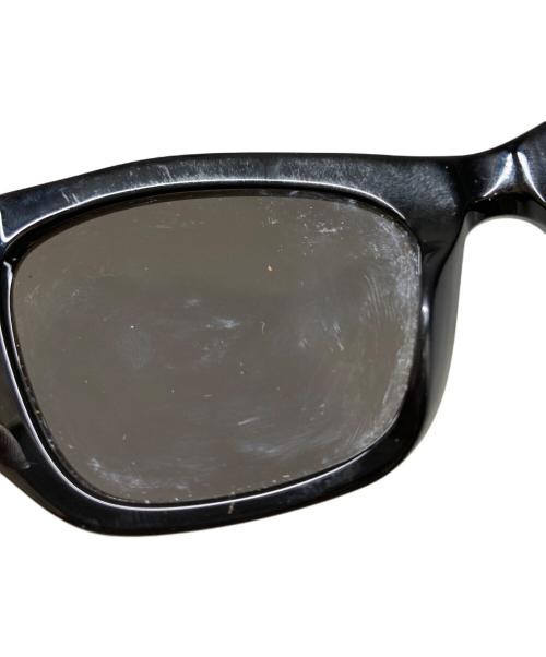 BALENCIAGA（バレンシアガ）BALENCIAGA (バレンシアガ) スクエアフレームサングラス/BBロゴ ブラック サイズ:SIZE 53☐21-140の古着・服飾アイテム