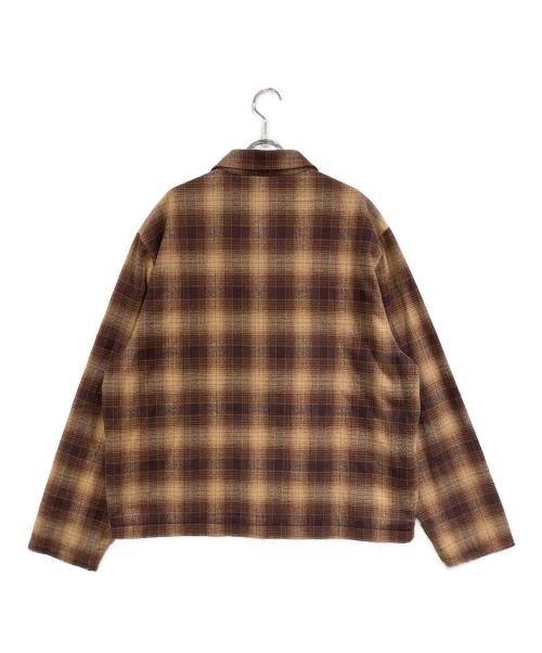 NOON GOONS（ヌーングーンズ）NOON GOONS (ヌーングーンズ) ジップアップジャケット ブラウン サイズ:SIZE Lの古着・服飾アイテム