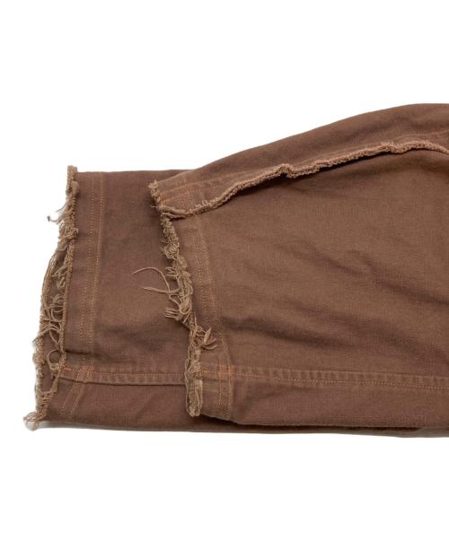 YOKE（ヨーク）YOKE (ヨーク) カットオフハーフコート ブラウン サイズ:2の古着・服飾アイテム