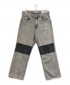 OUR LEGACYアワーレガシー）の古着「EXTENDED THIRD CUT BLACK AND GREY」｜ブラック