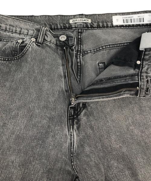 OUR LEGACY（アワーレガシー）OUR LEGACY (アワーレガシー) EXTENDED THIRD CUT BLACK AND GREY ブラック サイズ:SIZE W32の古着・服飾アイテム