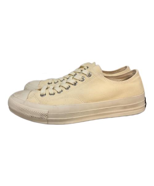 CONVERSE ADDICT（コンバース アディクト）CONVERSE ADDICT (コンバース アディクト) CHUCK TAYLOR CANVAS OX アイボリー サイズ:28㎝の古着・服飾アイテム