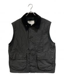 Barbour×MARGARET HOWELL（バブアー×マーガレットハウエル）の古着「DRY WAX COTTON BLOUSON」｜ブラック