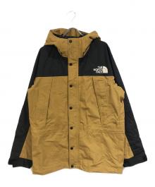 THE NORTH FACE（ザ ノース フェイス）の古着「マウンテンライトジャケット」｜ブラック×ブラウン