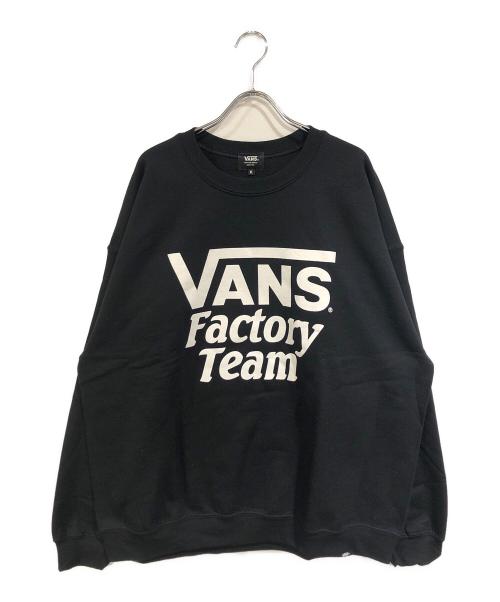 VANS（ヴァンズ）VANS (ヴァンズ) STANDARD CALIFORNIA (スタンダードカリフォルニア) クルーネックスウェット ブラック サイズ:XLの古着・服飾アイテム