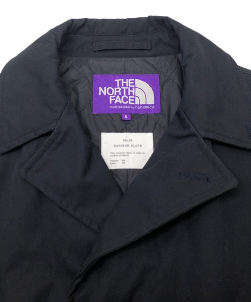THE NORTHFACE PURPLELABEL（ザ・ノースフェイス パープルレーベル）THE NORTHFACE PURPLELABEL (ザ・ノースフェイス パープルレーベル) BEAMS (ビームス) 65/35 Insulation Soutien Collar Coat ネイビー サイズ:SIZE Sの古着・服飾アイテム
