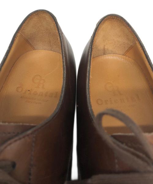 Oriental（オリエンタル）ORIENTAL (オリエンタル) ストレートチップシューズ ブラウン サイズ:6 1/2の古着・服飾アイテム